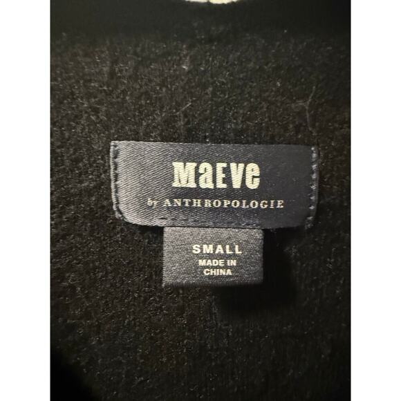 Maeve By Anthropologie Women’s Small Cropped Pleated Sweater - Picture 4 of 6